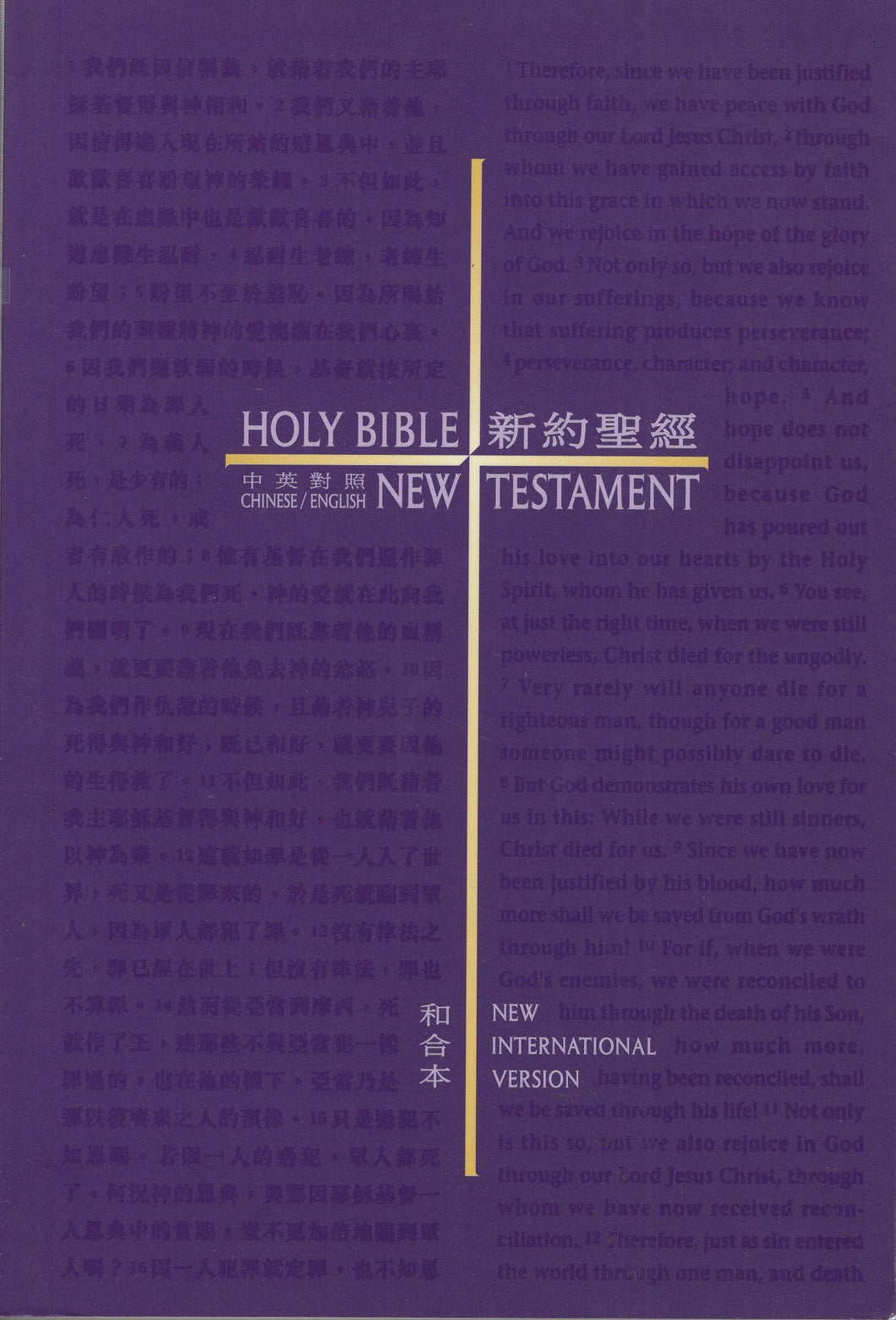 中英新約聖經(繁/平/和合本/NIV) #01B-025B